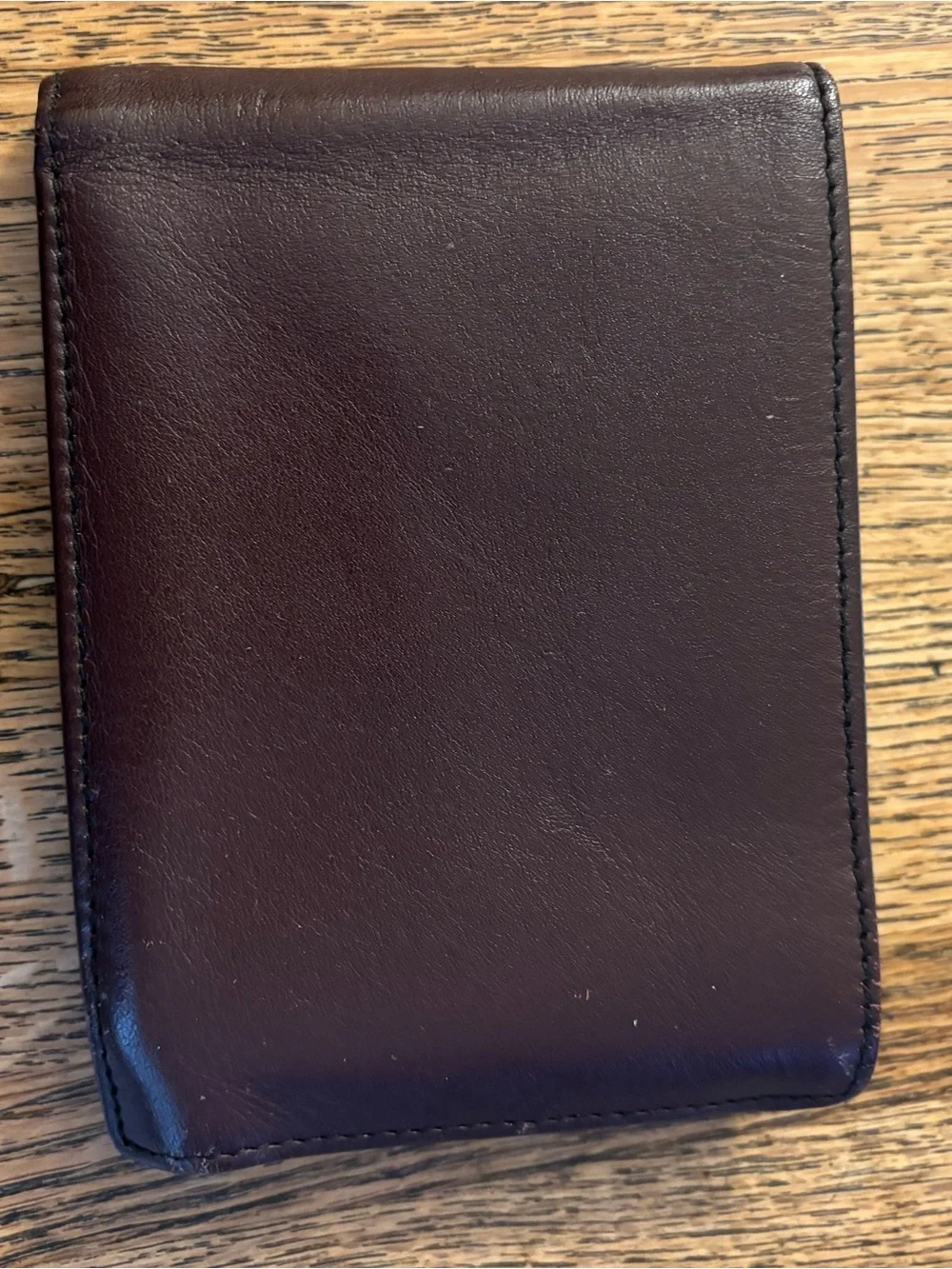 Four Vintage Black and Brown Leather Men's Wallets